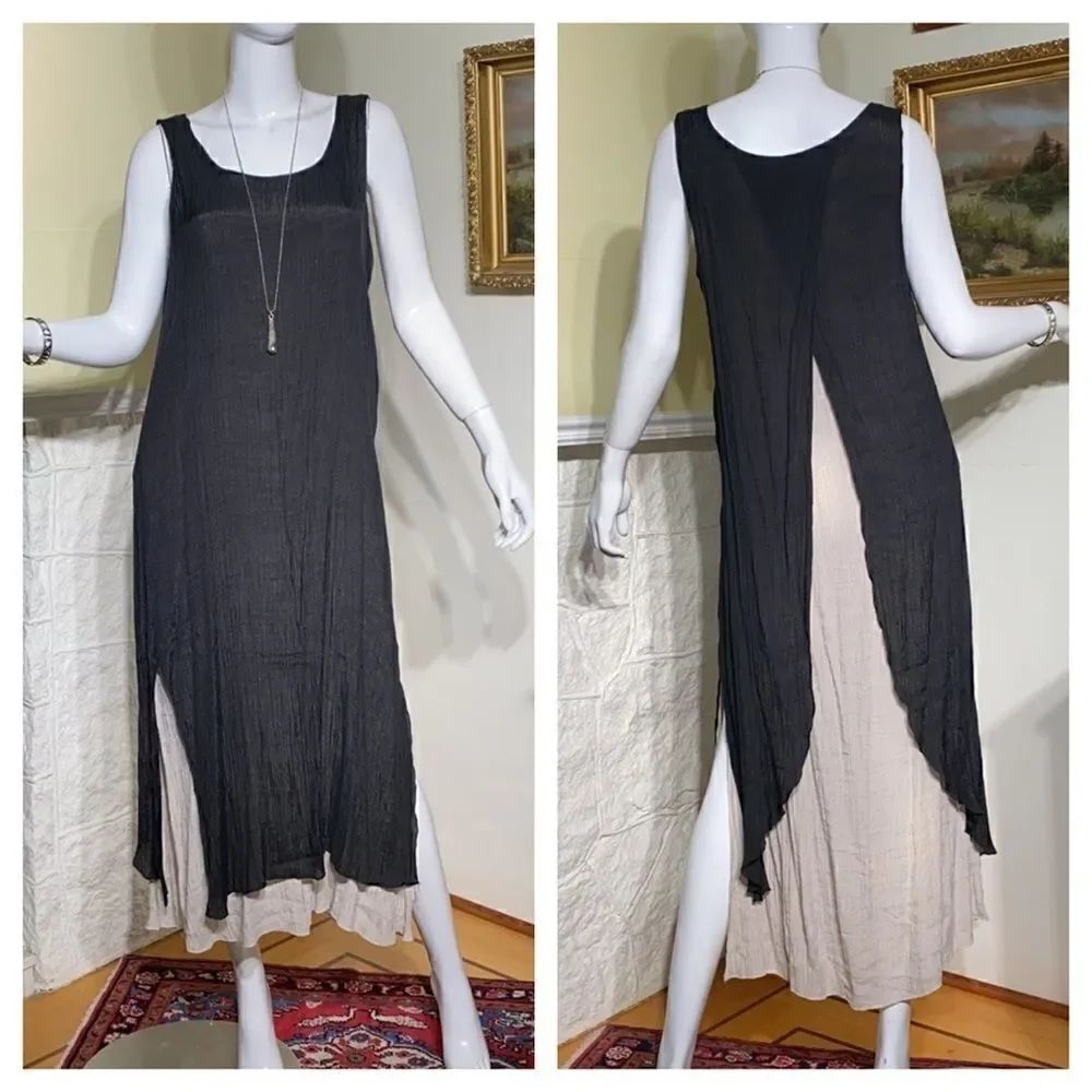 Threadz Australian Boho Layered Maxi Dress - Picture 2 of 12